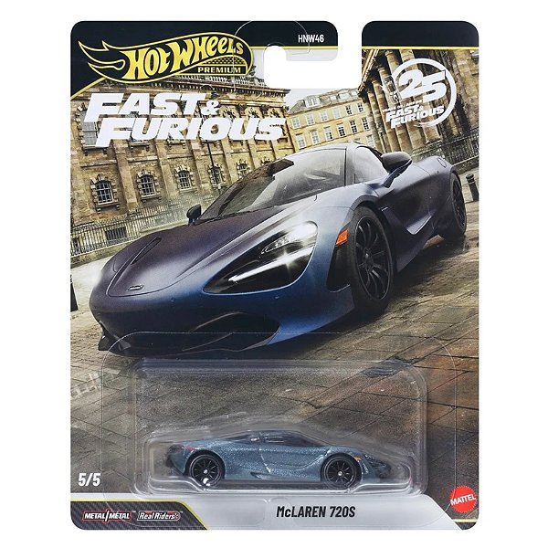 Hot Wheels Premium Velozes e Furiosos Mclaren 720S
