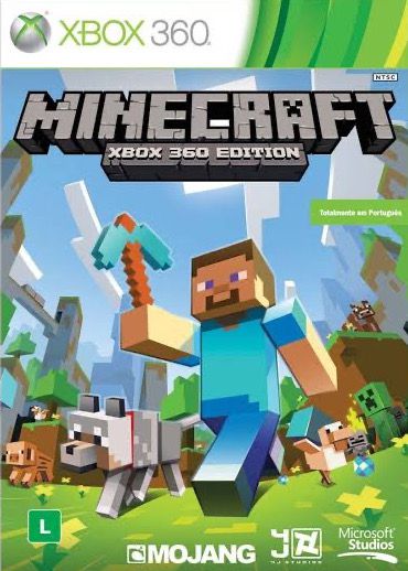 Minecraft- MÍDIA DIGITAL XBOX 360