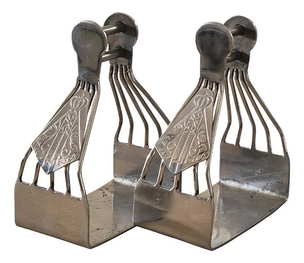 Estribo Nossa Senhora Em inox - SE521