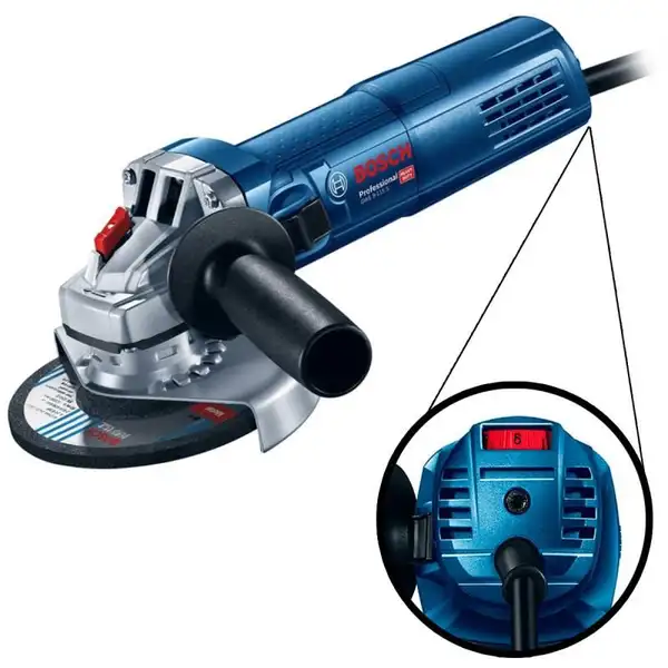 Esmerilhadeira Angular 5" 900W GWS 9-125 S com Controle de Velocidade - Bosch