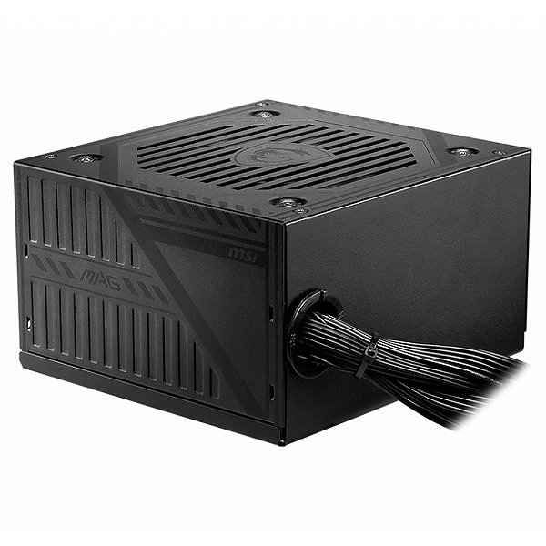 Fonte MSI 600W 80 PLUS White MAG ATX Bivolt PFC Ativo