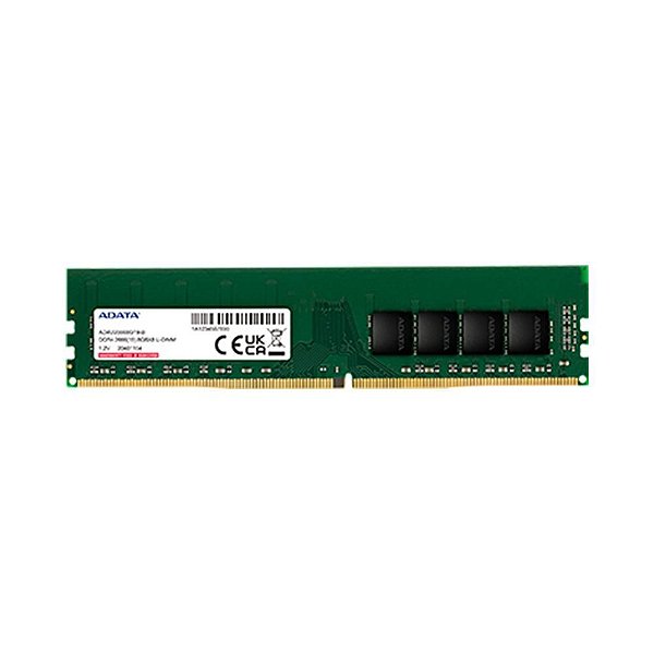 Memória Adata 8GB 2666Mhz DDR4 Verde - AD4U26668G19-SGN