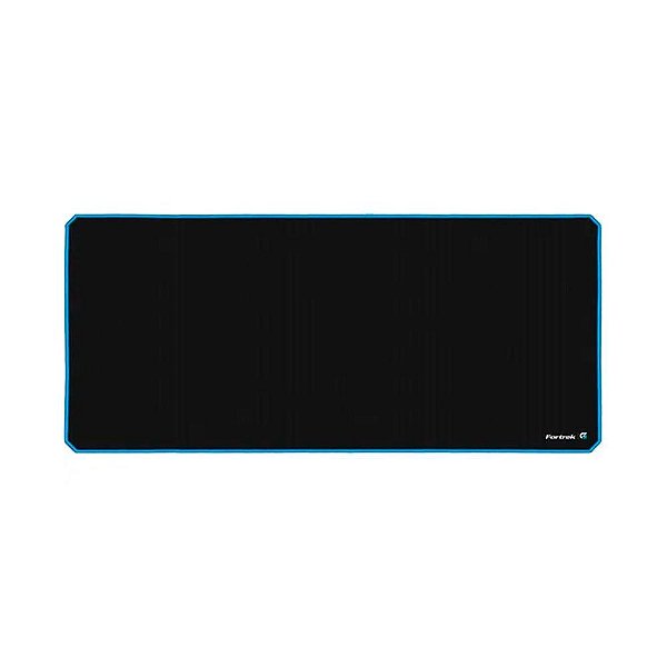 Mousepad Gamer Fortrek Speed Extra Grande 900x400mm Preto E Azul - MPG-104