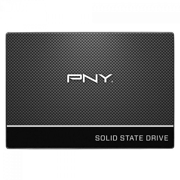 SSD PNY 250GB 2,5" Sata III Leitura 535MBs e Gravação 500MBs - SSD7CS900-250-RB