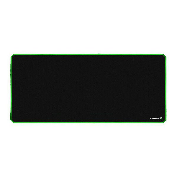 Mousepad Gamer Fortrek Speed Pro Gaming Grande 900x400X4mm Preto E Verde - MPG-103