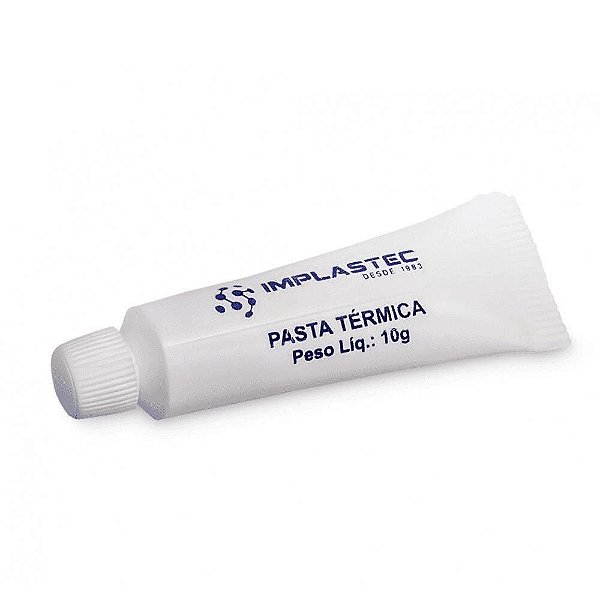 Pasta Térmica Implastec 10G Branca Bisnaga