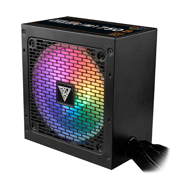 Fonte Gamdias Cyclops M1-750B RGB 80 Plus Bronze ATX 2.31 PFC Ativo