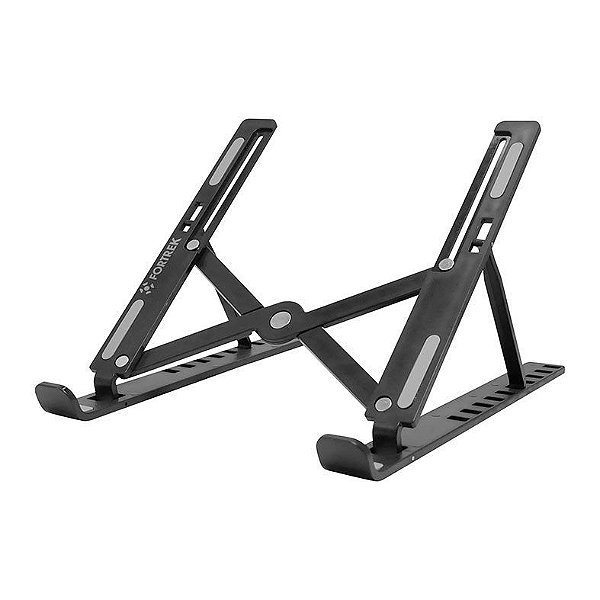 Suporte Para Notebook Fortrek 10 Níveis De Ajuste De Altura Dobrável - Preto - FK651S