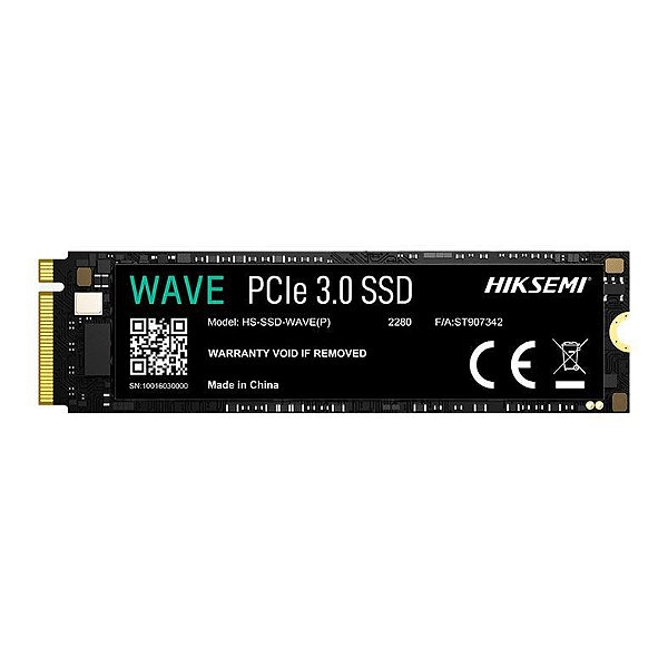 SSD Hiksemi Wave 512GB PCIe NVMe Leitura 2280MB/s Gravacao 1800MB/s - HS-SSD-WAVE-P-512G