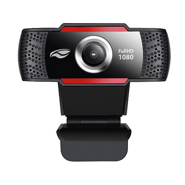 Webcam C3Tech Full HD 1920x1080p USB2.0 30 FPS 2MP 60Hz Preto - WB-100BK
