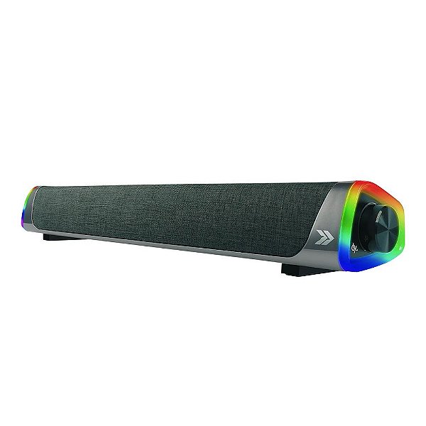 Soundbar Gamer KBM! Gaming SB110 RGB 4W 50mm USB + 3,5mm P2 - KGSB110PT