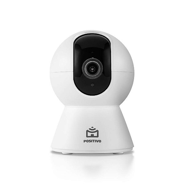 Smart Câmera Positivo Bot 360° Wi-Fi 1080p Full HD 15FPS 5W 2ª Geração Com Alexa Ou Google Assistente