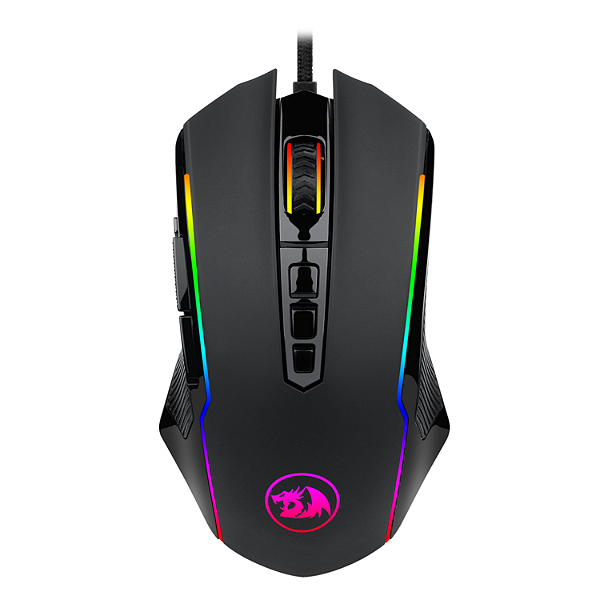 Mouse Gamer Redragon Ranger RGB 12400DPI 1000Hz USB 2.0 Preto - M910-RGB