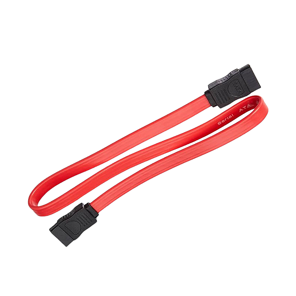 Cabo MD9 Para HD E SSD Serial SATA Dados Lógicos 30cm C/ Trava Laranja - 6730