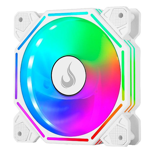 Cooler Fan Rise Mode Hex Tornado 120mm ARGB Branco - RM-H-ARGB-TOR-W