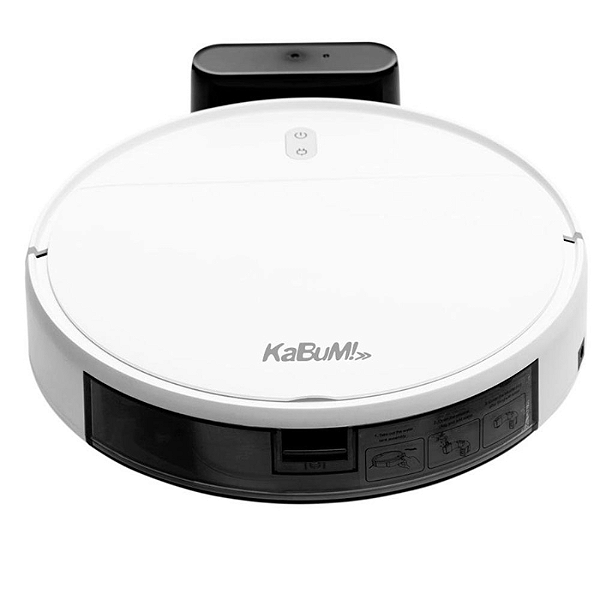 Robô Aspirador De Pó Kbm Smart 100 28W Alexa E Google Branco - KBSF005