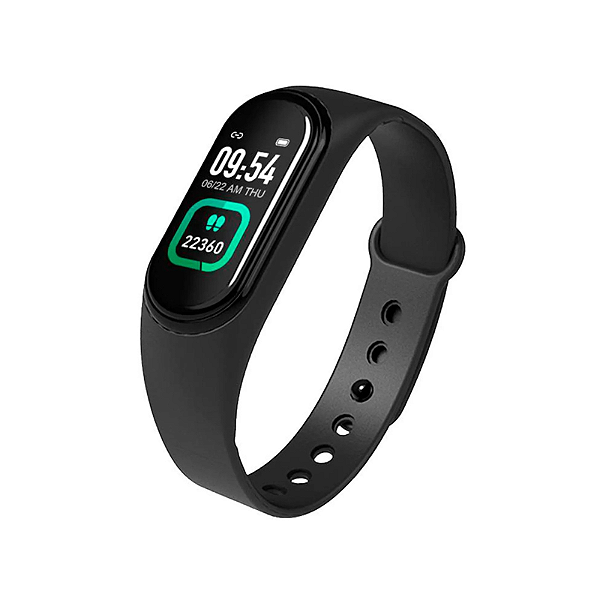 Relogio SmartWatch C3Tech Bluetooth 0,96" 90mAh Preto - RD-10BK