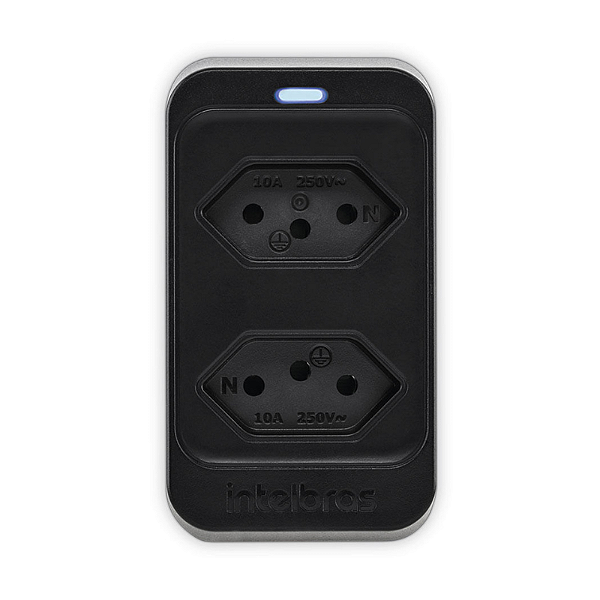 Filtro De Linha Intelbras 2 Tomadas 10A Bivolt - EPS302