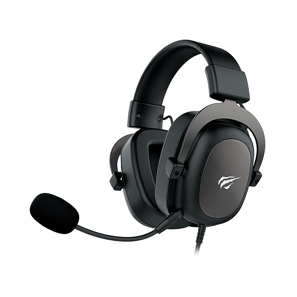 Headset Gamer Havit HV-H2002D 53mm Microfone Plugável P2 Preto - HV-H2002D