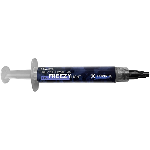 Pasta Térmica Fortrek Freezy Light 1,5G 5,5W/MK Cinza/Prata