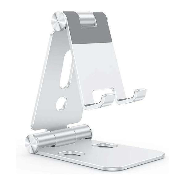 Suporte Para Smartphone Omoton Ajustável Portátil Prata - C4