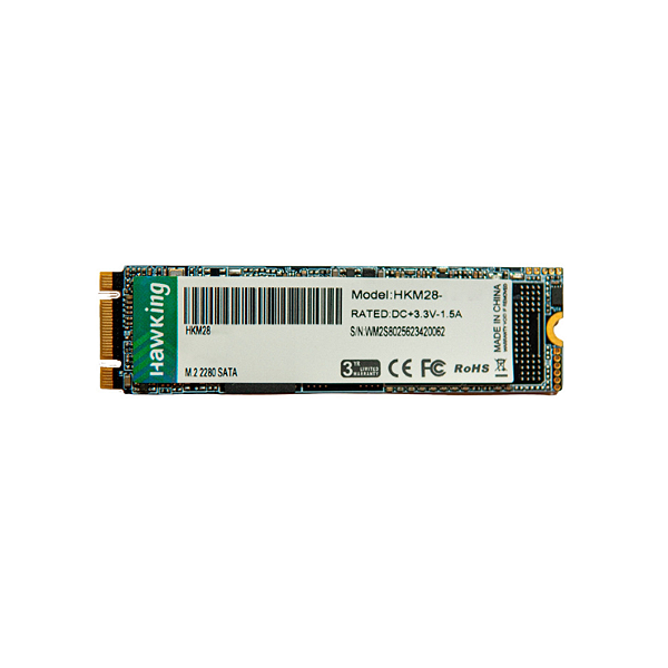 SSD Hawking M.2 2280 256GB Leitura 500MBs Gravação 450MBs - HSTV-M2ST256W