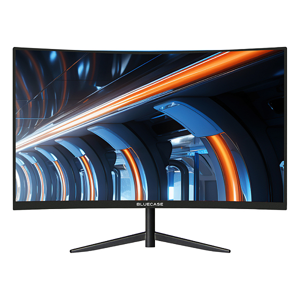 Monitor Gamer Bluecase Optigamer Pro 23.8" Curvo VA FHD 100Hz 5ms HDMI/VGA Preto - BM24FFH3GC