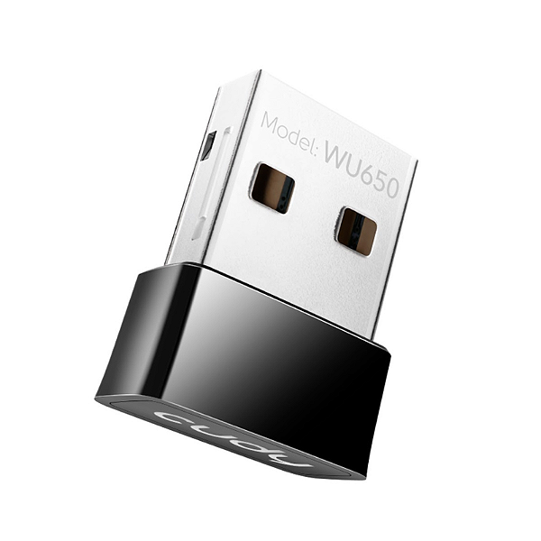 Receptor Wifi Cudy WU650 Com Conexão USB 433Mbps 2dBi - WU650