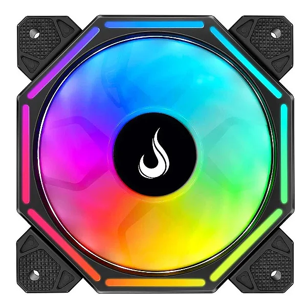 Cooler Fan Gamer Rise Mode Hex ARGB 120mm Preto - RM-FC-01-5V