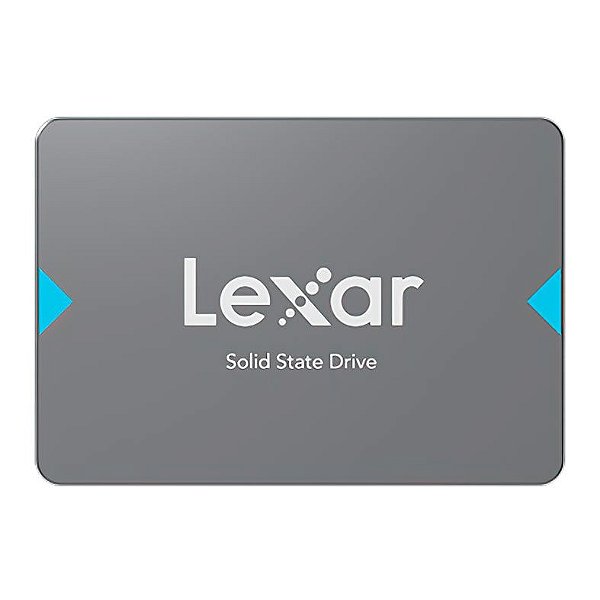 SSD Lexar NQ100 240GB 2,5" Sata III 6GB/s Leitura 550MB/s Gravação 445MB/s - LNQ100X240G-RNNNU