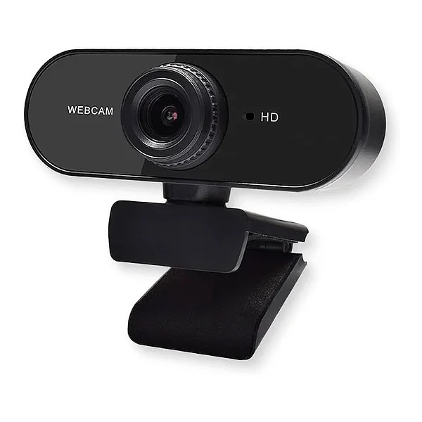 Webcam MD9 Full HD 2.0M 32FPS USB 2.0 Com Microfone Plug & play Preto - 9439