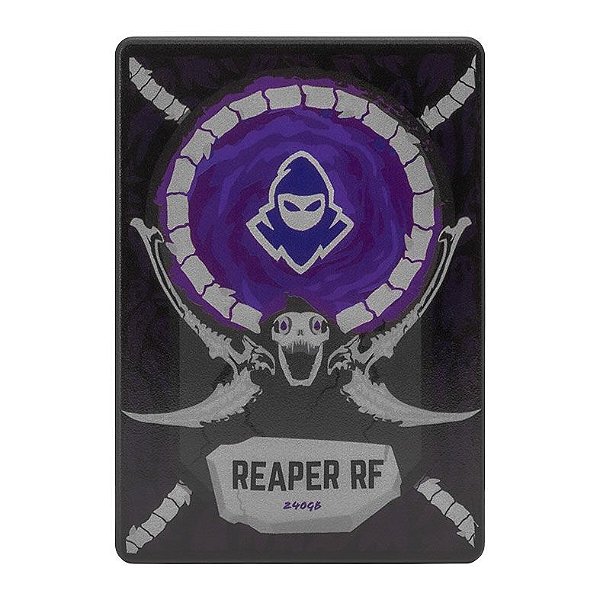 SSD Gamer Mancer Reaper RF 240GB Sata III 6GB/s Leitura 530MB/s Gravação 500MB/s - MCR-RPRF-240