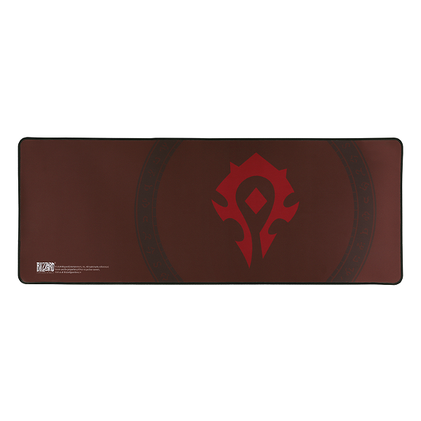 Mousepad Gamer Blizzard World of Warcraft Horda Speed 300x800x3mm Vermelho
