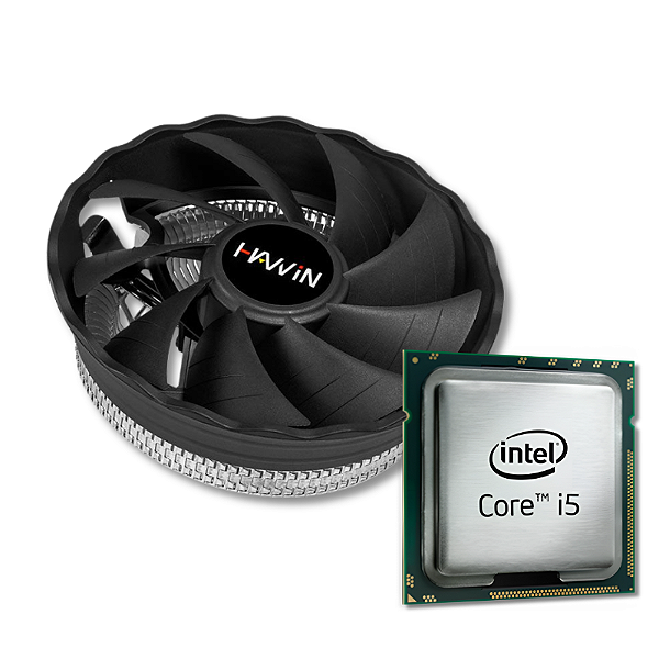 Kit Processador Intel Core i5-3470 4-Core 4-Threads 3.2Ghz 120mm OEM C/ Cooler