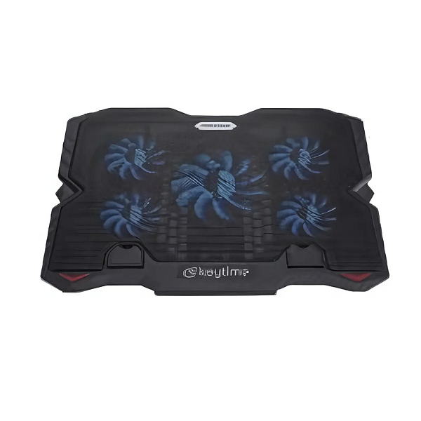 Suporte Para Notebook Keytime CoolStand 5 Ajustável C/ 5 Fans Preto - KYT00021