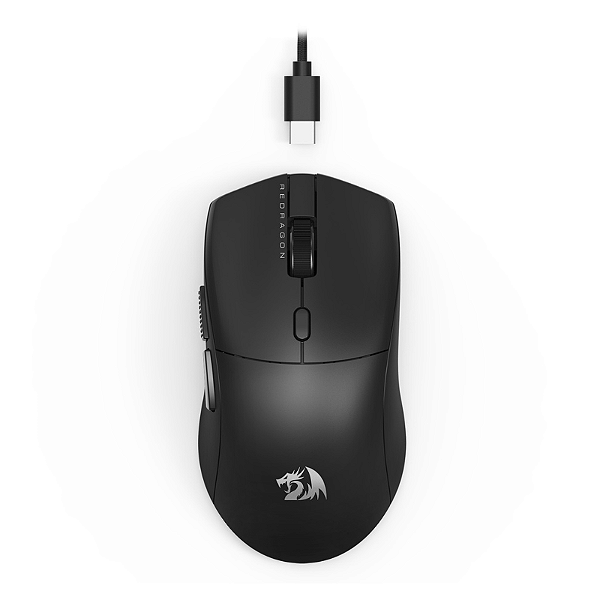 Mouse Gamer Redragon Neva 26000DPI 8000Hz PAW3395 Ultraleve 6 Botões Preto - M815