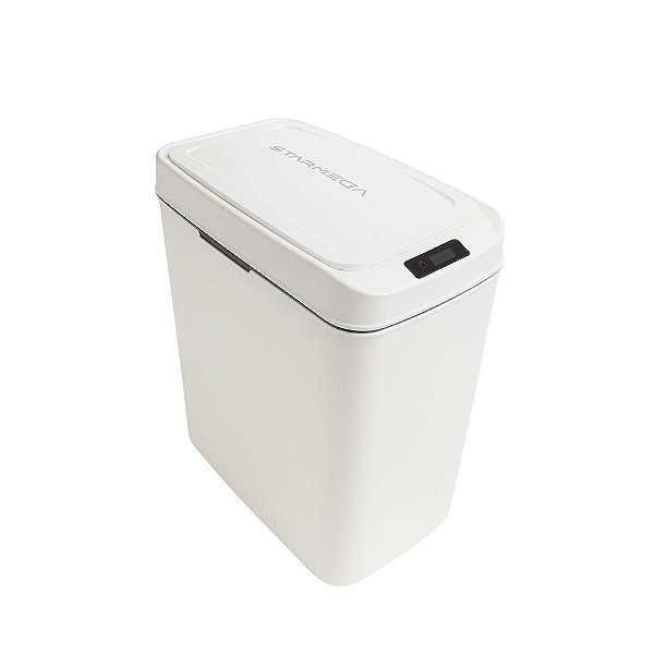 Lixeira Automática com Sensor Aproximação 15L Branco ST-808