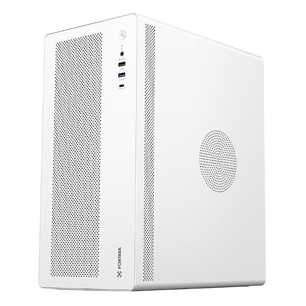 Gabinete Office Fortrek Premium Aço S/Fan Branco - GO22