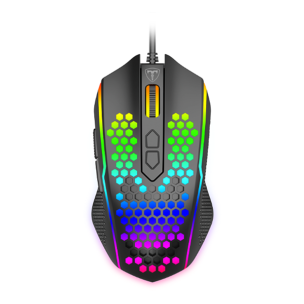 Mouse Gamer T-Dagger Imperial V4 RGB 10000DPI USB Ambidestro Preto - T-TGM310RGB V4