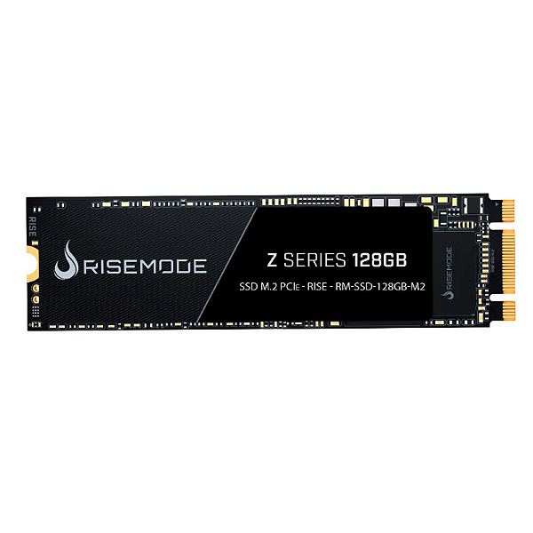 SSD Rise Mode Z Series 128GB M.2 Leitura 1800MB/s Gravação 800MB/s - RM-SSD-128GB-M2
