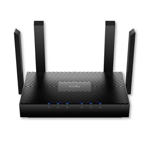 Roteador Cudy WR3000 Mesh AX3000 WiFi 6 Gigabit 4 Antenas Até 256 Dispositivos Preto