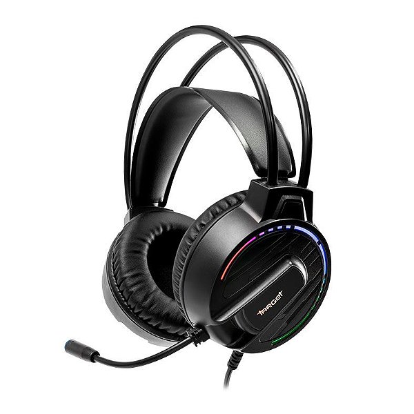 Headset Gamer TGT B33 Rainbow Drivers 50mm Preto - TGT-B33-RBW01