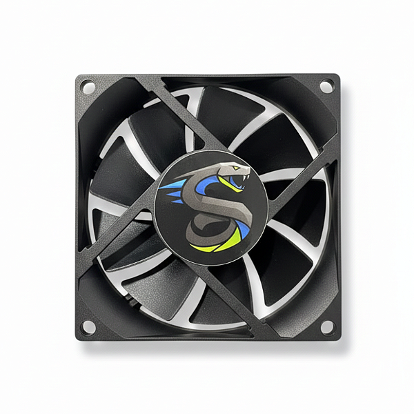 Cooler Fan Snaker Black 80mm 12v Preto - FC9225