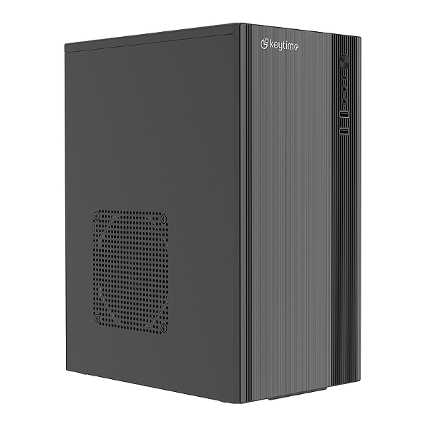 Gabinete Keytime Smartcase S/Fan C/Fonte 200W C/Cabo De Força Micro-ATX Preto - KYT00043