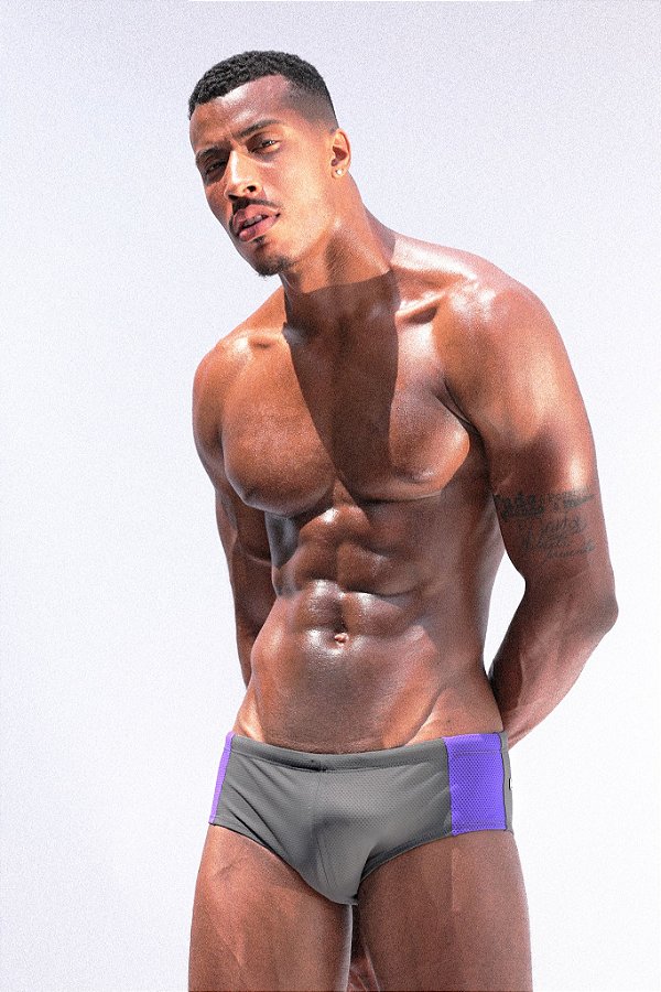 RLDY - CINZA COM ROXO