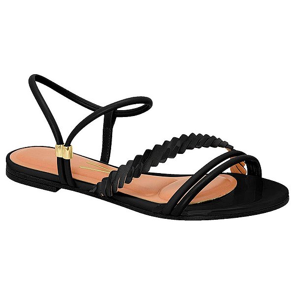 Sandália Flat Rasteira Feminina Vizzano Tiras Conforto - Madam | Loja de  calçados Femininos, Masculinos e Infantil