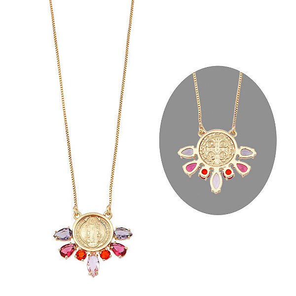 Colar de São Bento (escolha o banho)