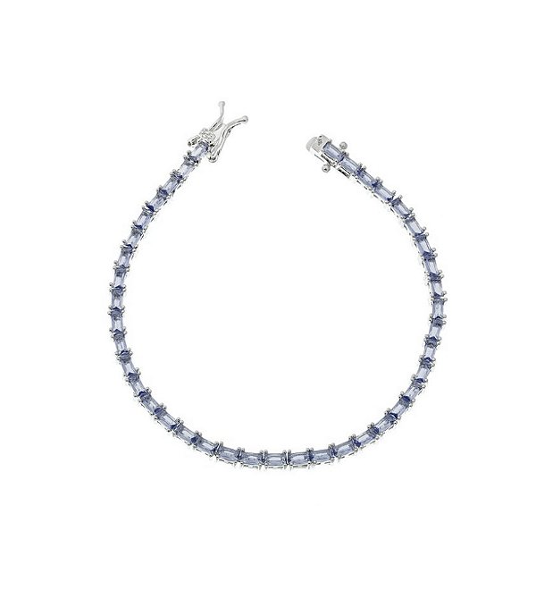 Pulseira riviera tanzanita