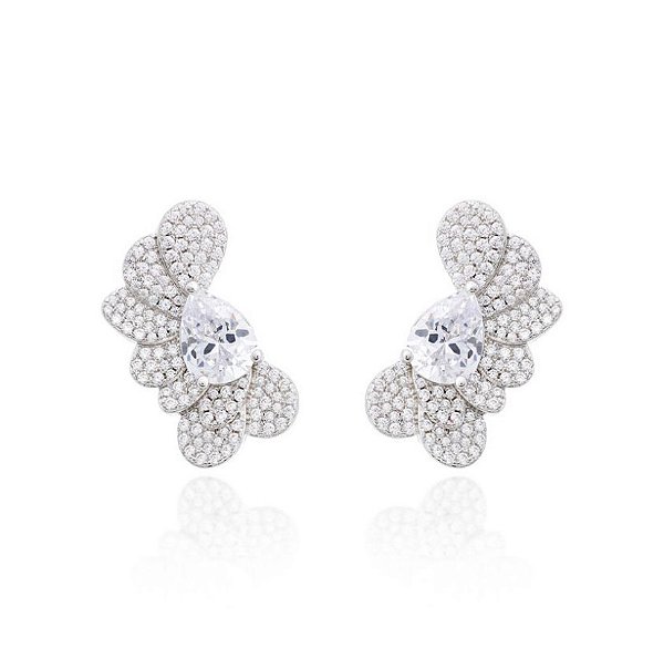 Brinco ear cuff de gota