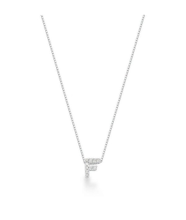 Colar de letra na prata 925 (escolha a letra)